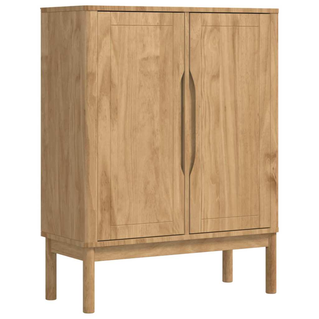 Sideboard FLORO Wachsbraun 70 x 30 x 70,5 cm Massivholz Kiefer