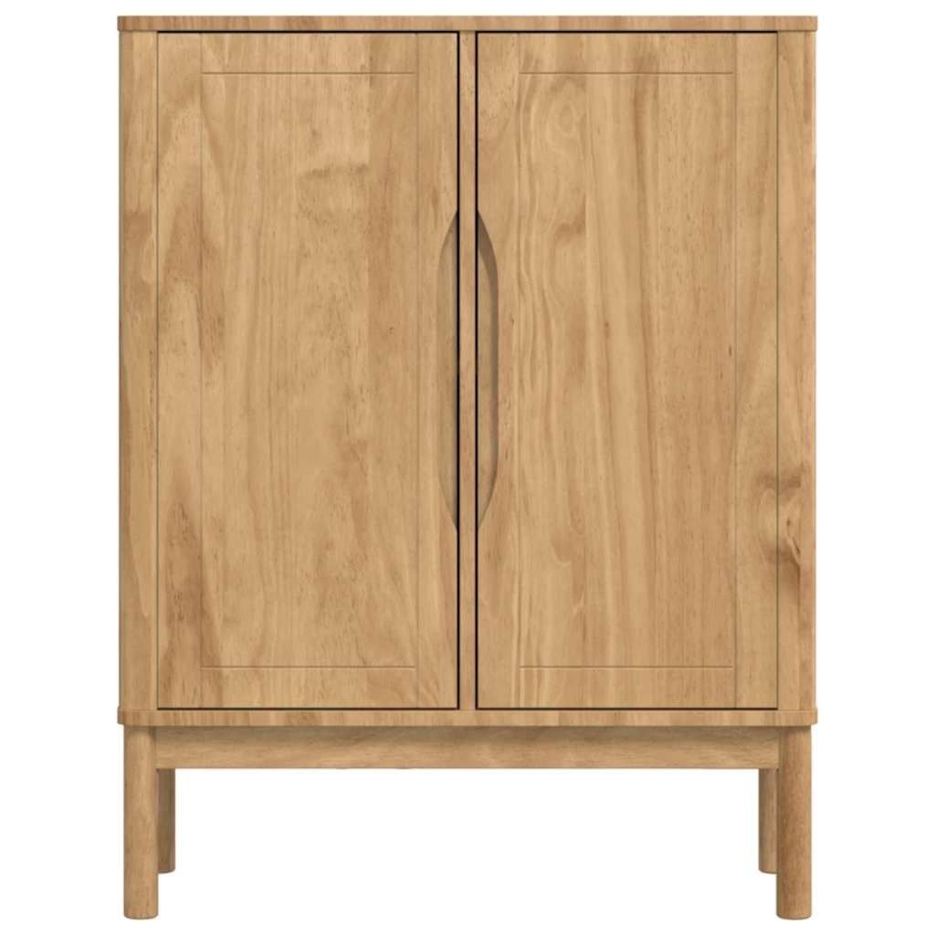 Sideboard FLORO Wachsbraun 70 x 30 x 70,5 cm Massivholz Kiefer