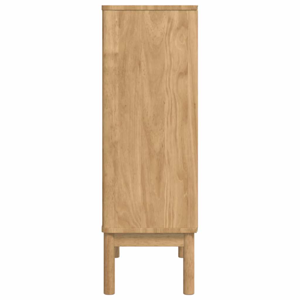 Sideboard FLORO Wachsbraun 70 x 30 x 70,5 cm Massivholz Kiefer