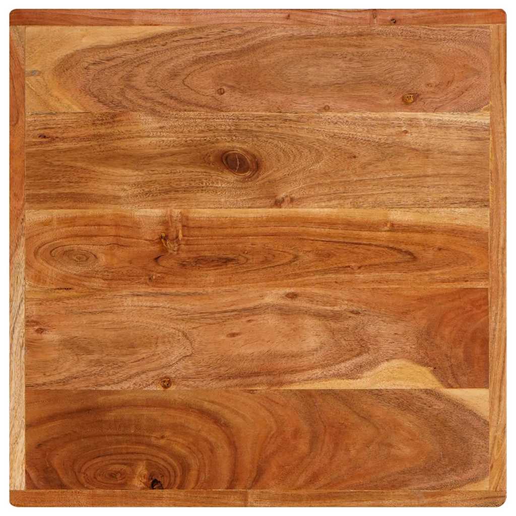 Bistrotisch Braun 50 x 50 x 76 cm Massivholz Akazie