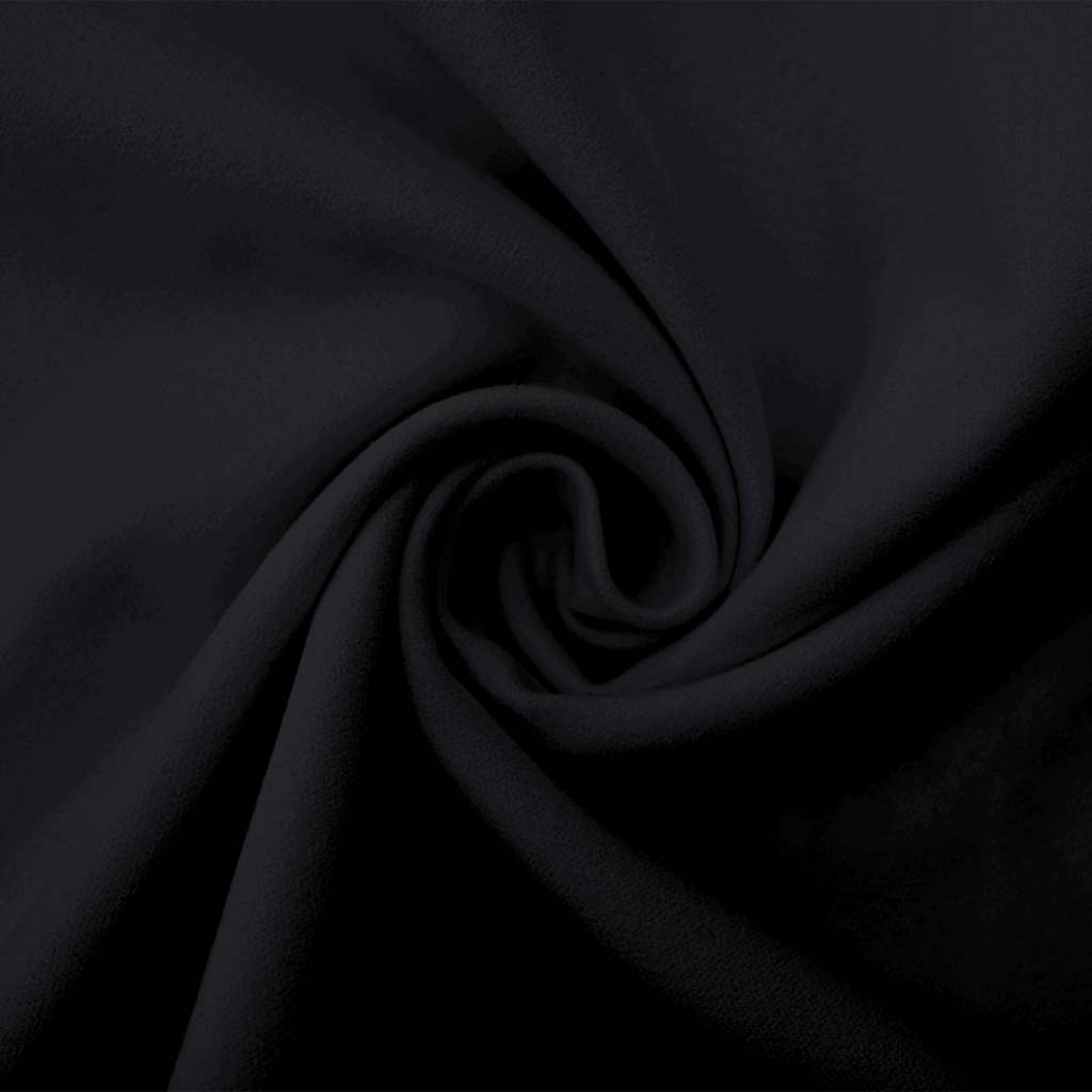 Sporthandtücher 2 pcs Schwarz 180 x 90 cm