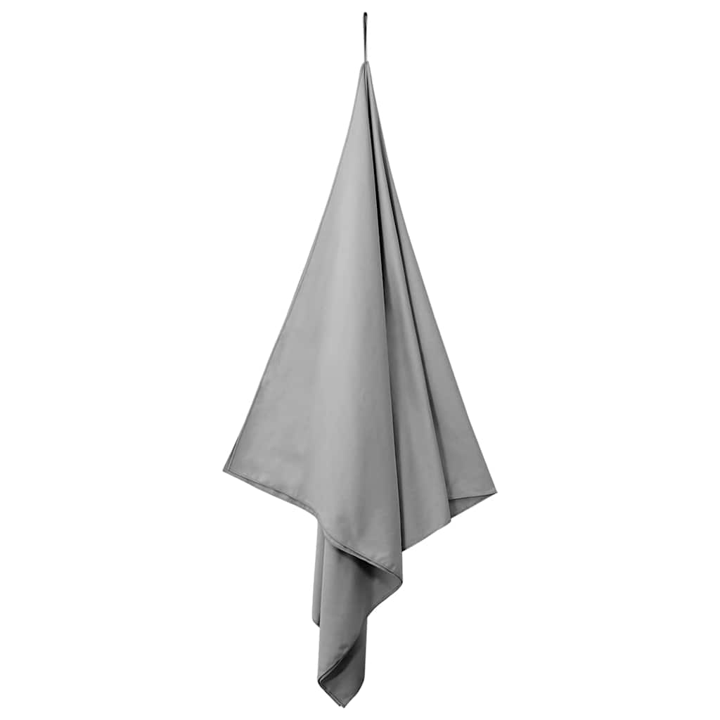 Sporthandtücher 2 pcs Dunkelgrau 90 x 180 cm