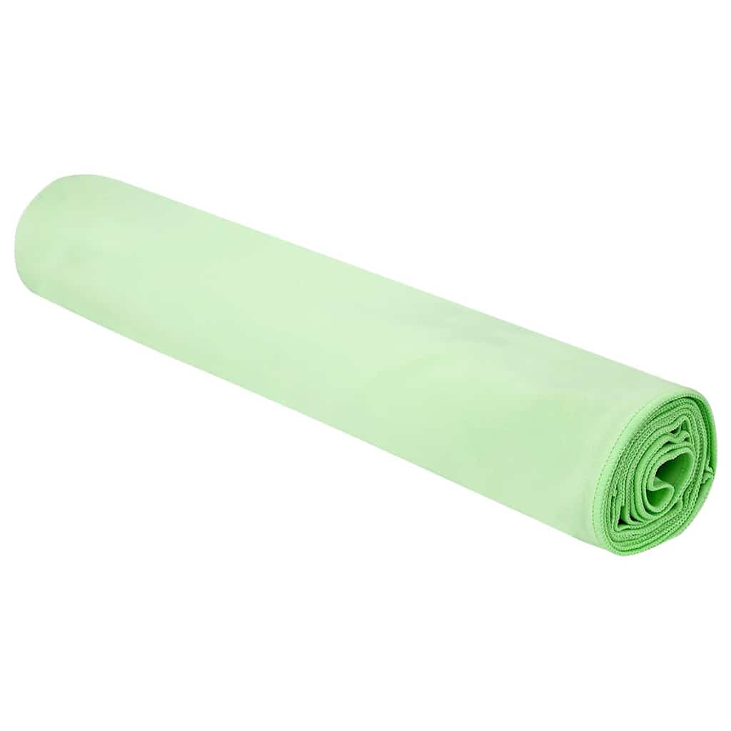 Sporthandtücher 2 pcs Grün 180 x 90 cm Polyester und Polyamid