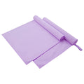 Sporthandtücher 2 pcs Lila 180 x 90 cm Polyester und Polyamid