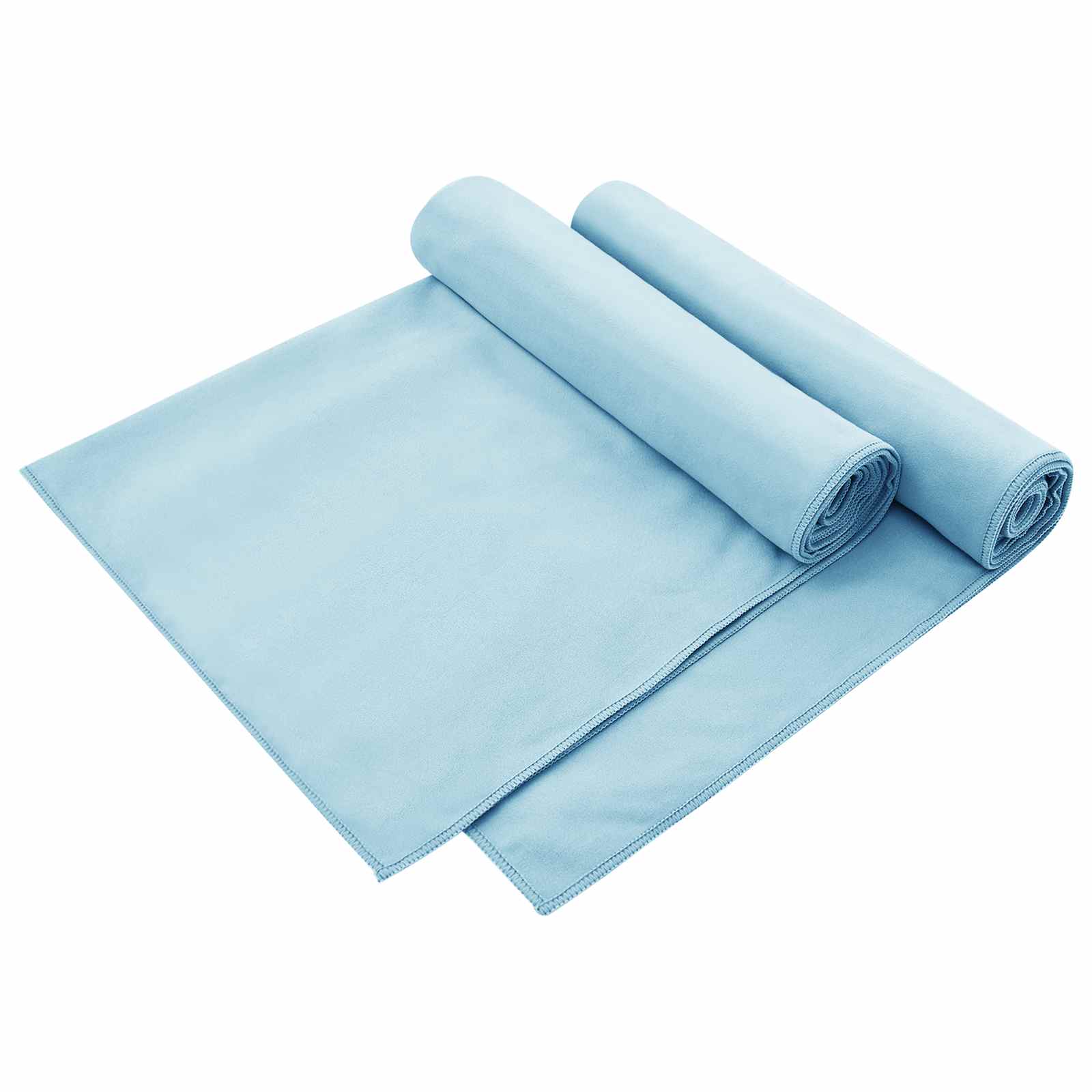 Außenstuhl Handtücher 2 pcs Blau 130 x 60 cm