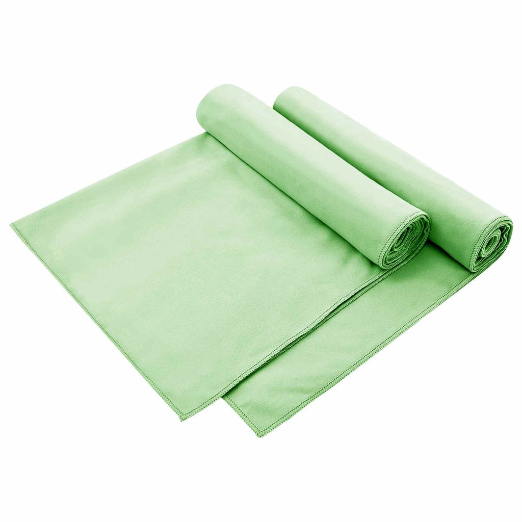 Außenstuhl Handtücher 2 pcs Grün 130 x 60 cm