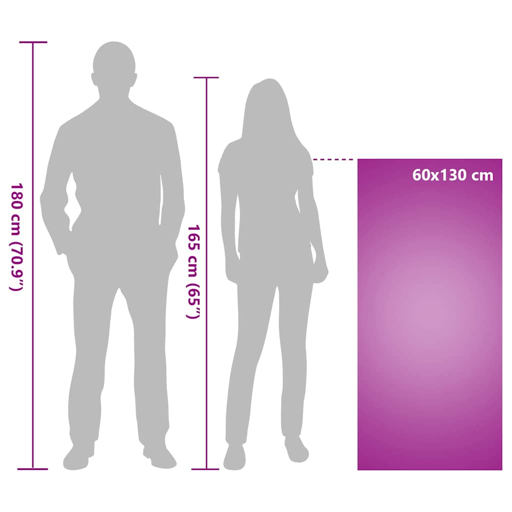 Außenstuhl Handtücher 2 pcs Rosa 130 x 60 cm