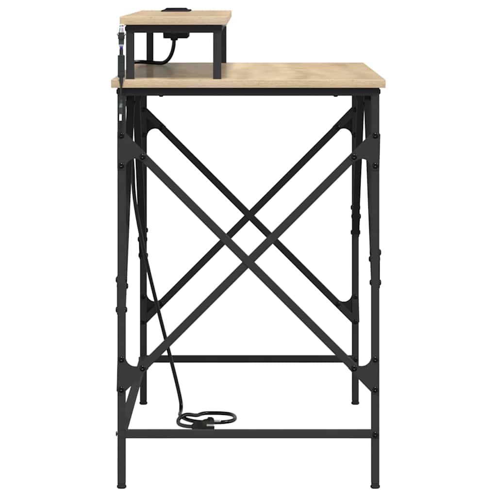 Schreibtisch Sonoma-Eiche 100 x 50 x 86,5 cm Holzwerkstoff
