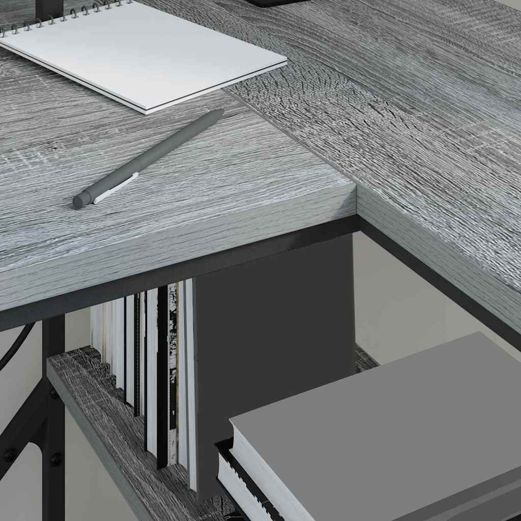 Schreibtisch Graues Sonoma 120 x 79 x 86,5 cm Holzwerkstoff