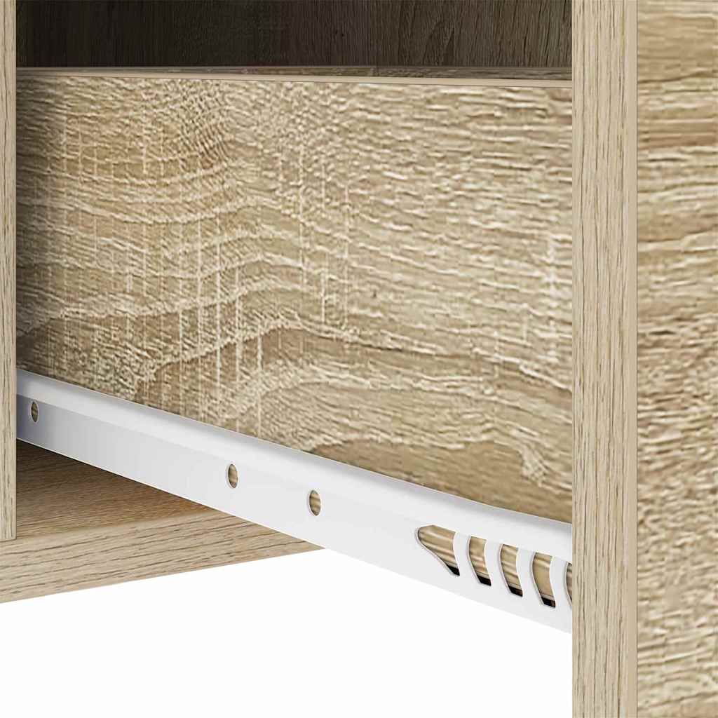 Nachttisch 2 pcs Sonoma-Eiche 30 x 48 x 61 cm Holzwerkstoff