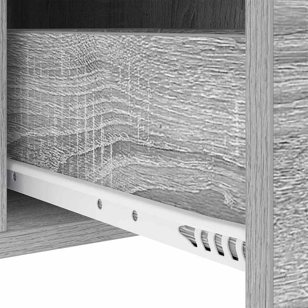 Nachttisch Graues Sonoma 30 x 48 x 61 cm Holzwerkstoff