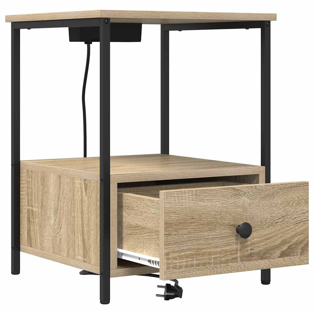 Nachttisch Sonoma-Eiche 42 x 41 x 56 cm Holzwerkstoff