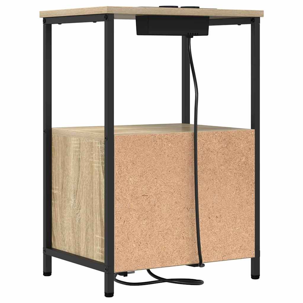Nachttisch Sonoma-Eiche 40 x 31 x 60 cm Holzwerkstoff