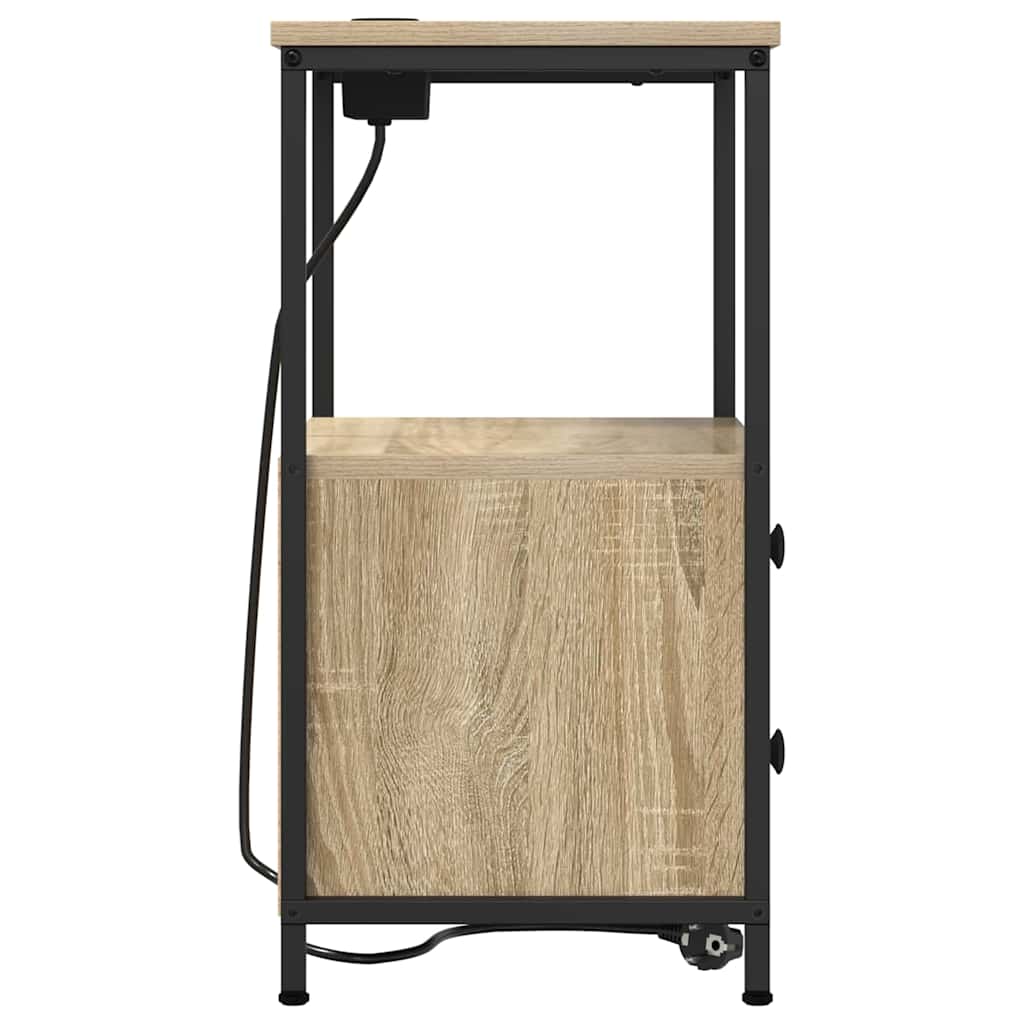 Nachttisch Sonoma-Eiche 40 x 31 x 60 cm Holzwerkstoff