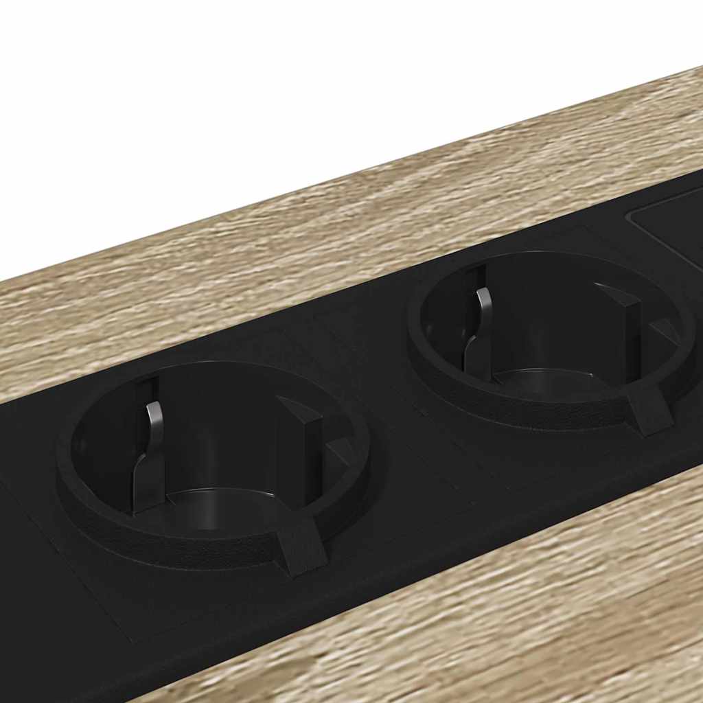 Nachttisch 2 pcs Sonoma-Eiche 40 x 31 x 60 cm Holzwerkstoff