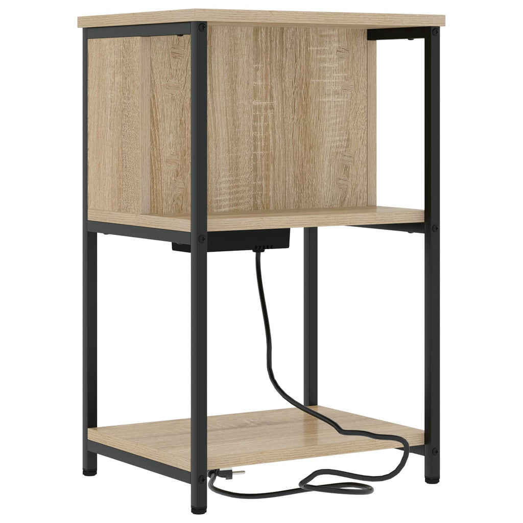 Nachttisch Sonoma-Eiche 38 x 31 x 61 cm Holzwerkstoff