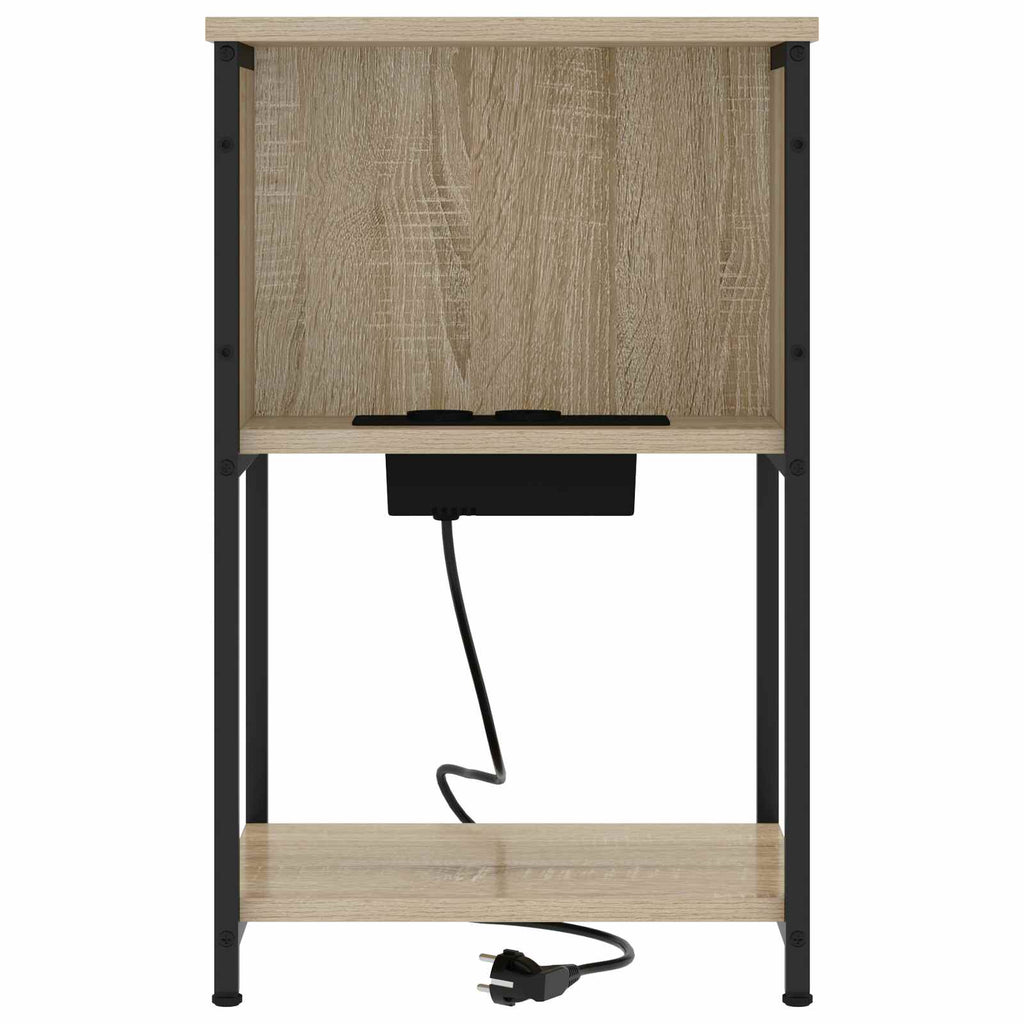 Nachttisch Sonoma-Eiche 38 x 31 x 61 cm Holzwerkstoff