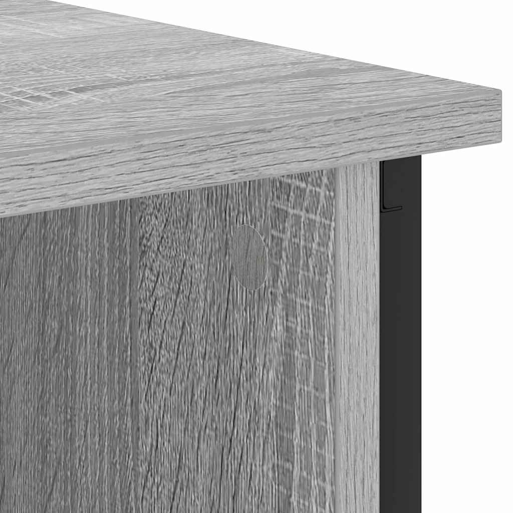 Nachttisch 2 pcs Graues Sonoma 38 x 31 x 61 cm Holzwerkstoff