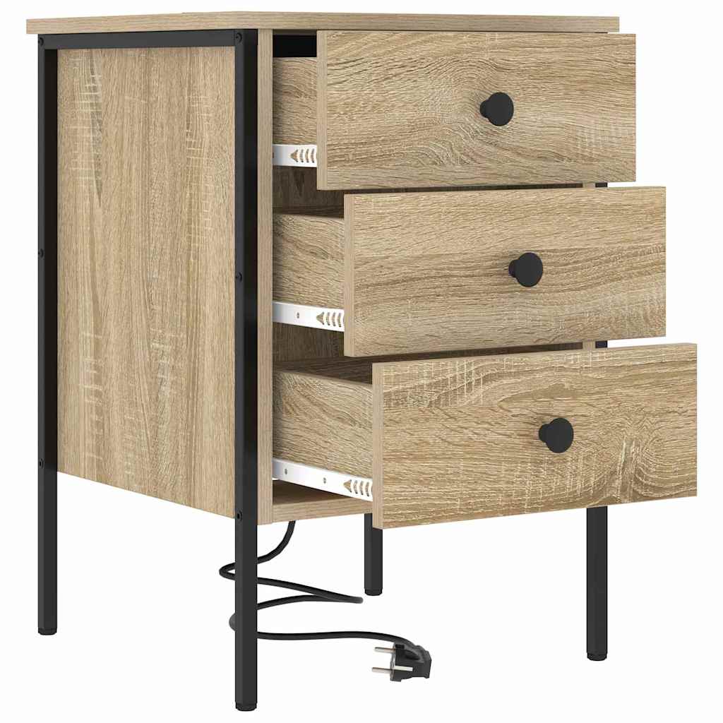 Nachttisch Sonoma-Eiche 42 x 41 x 61 cm Holzwerkstoff