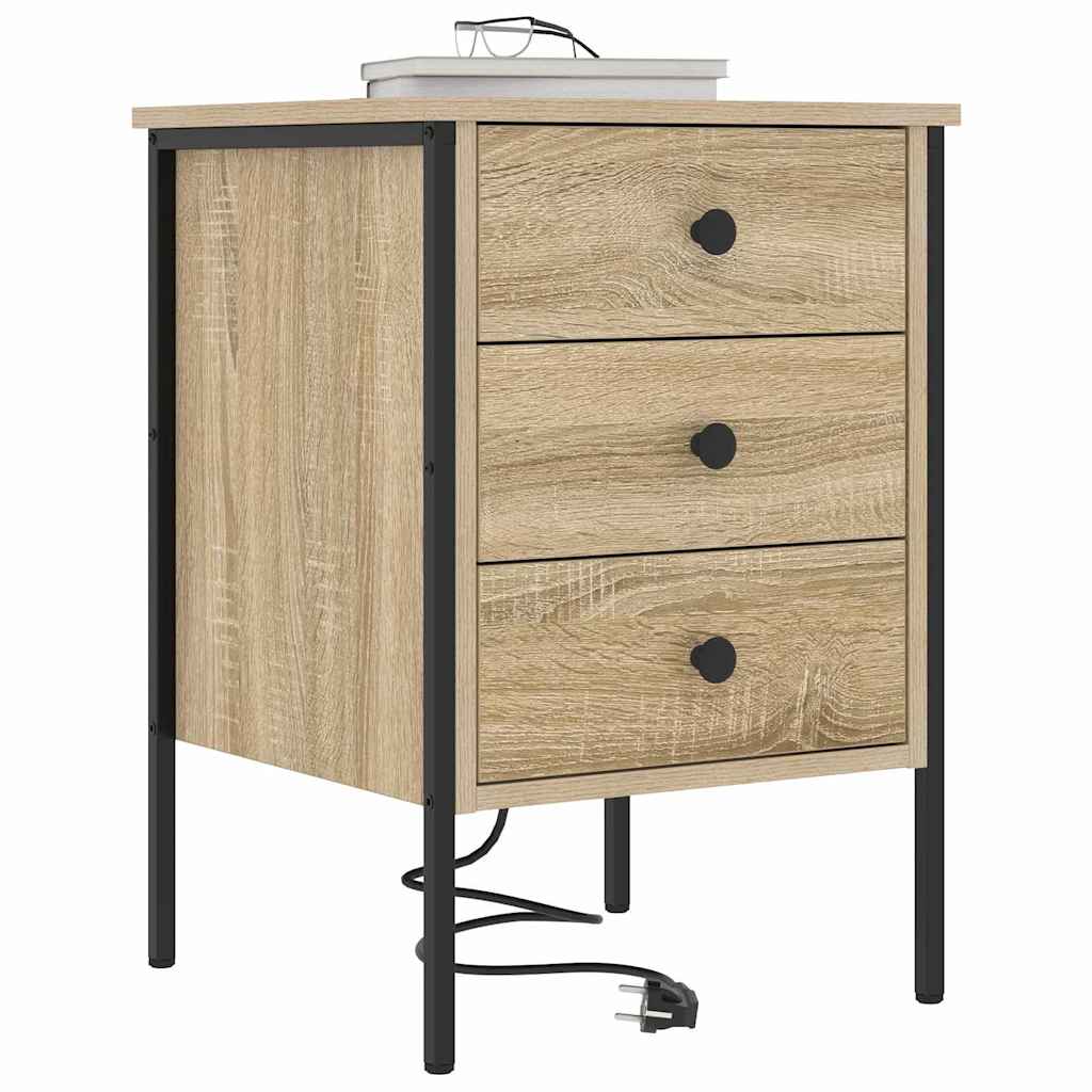 Nachttisch Sonoma-Eiche 42 x 41 x 61 cm Holzwerkstoff