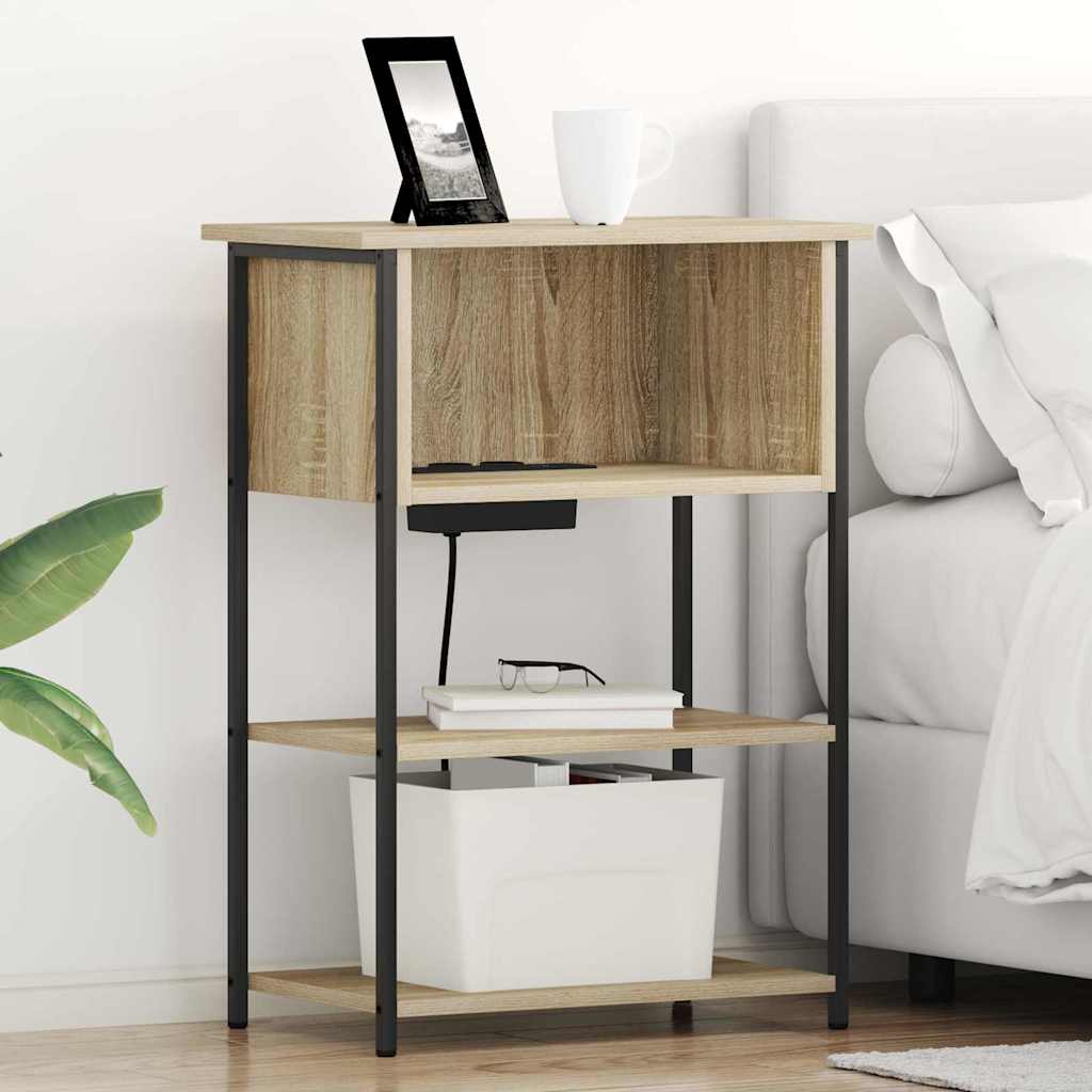 Nachttisch Sonoma-Eiche 55 x 31 x 76 cm Holzwerkstoff