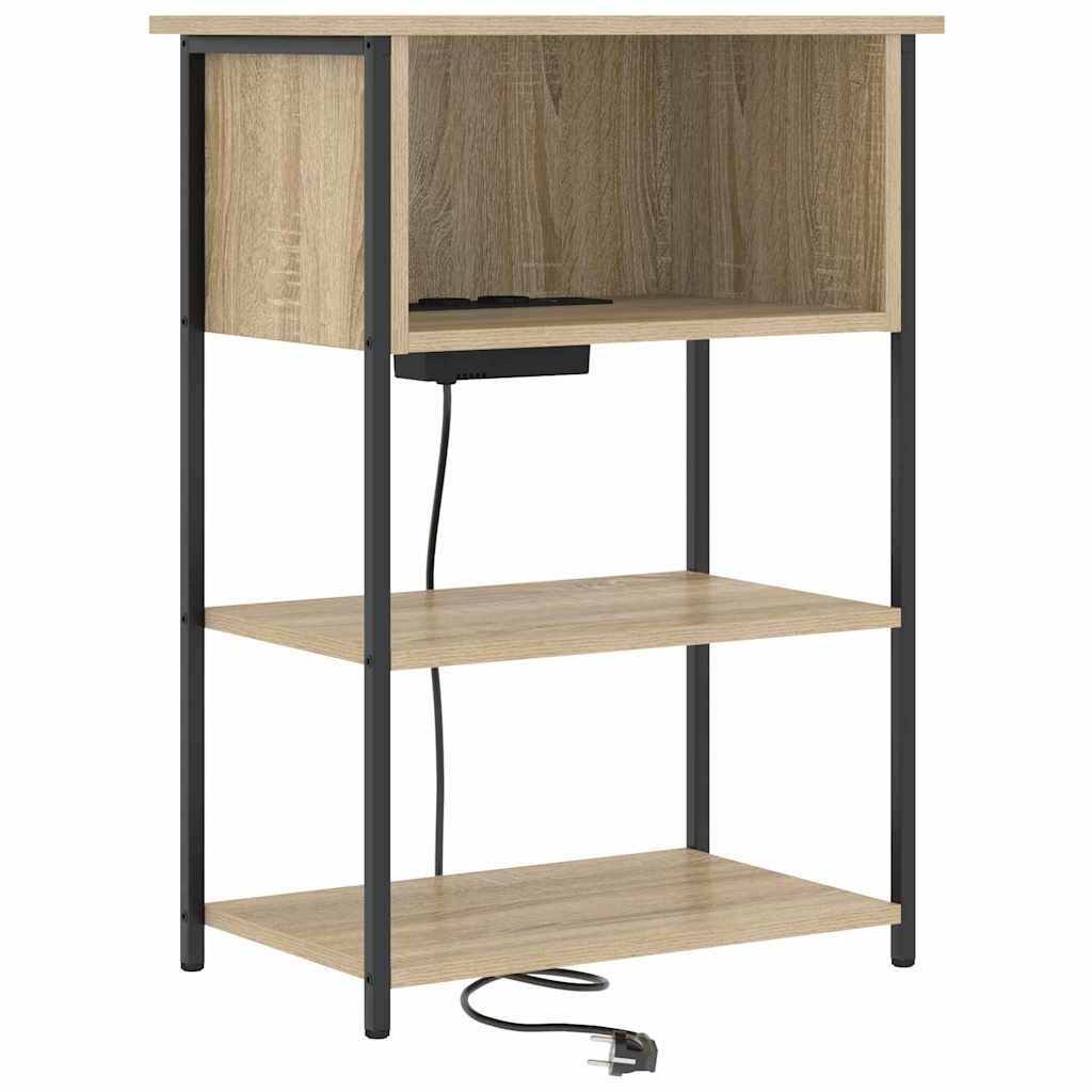 Nachttisch Sonoma-Eiche 55 x 31 x 76 cm Holzwerkstoff