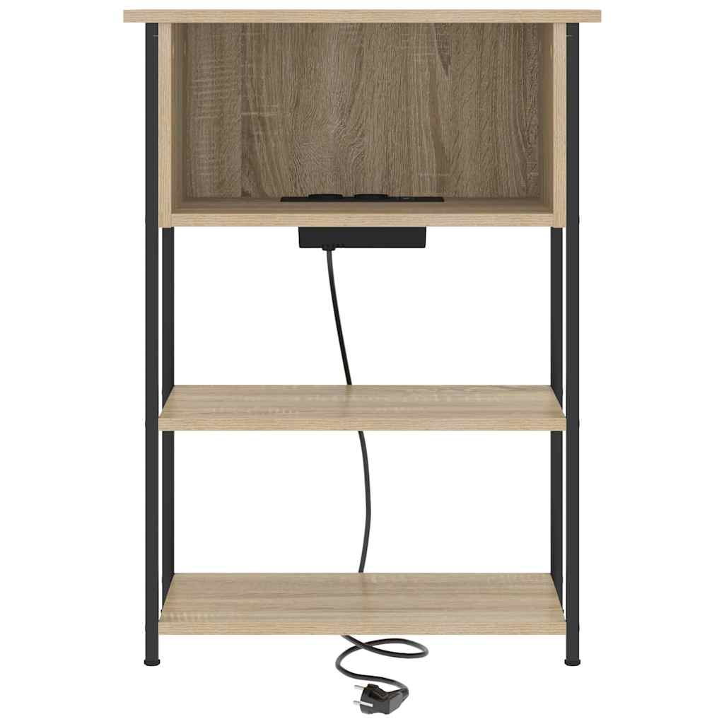 Nachttisch Sonoma-Eiche 55 x 31 x 76 cm Holzwerkstoff