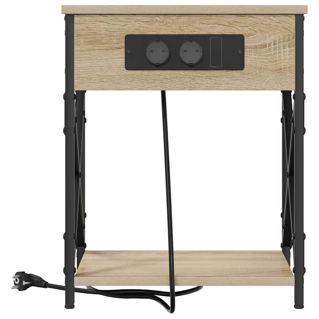 Nachttisch Sonoma-Eiche 41 x 31 x 51 cm Holzwerkstoff