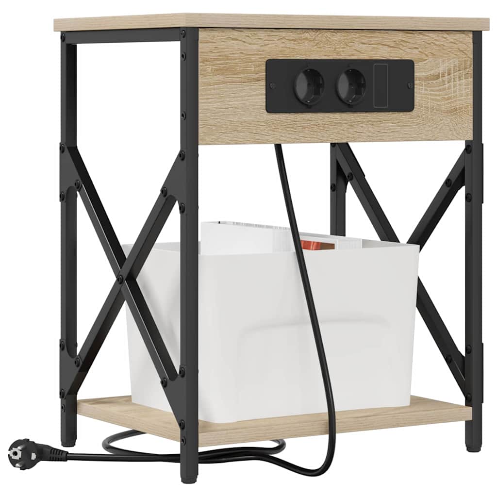 Nachttisch Sonoma-Eiche 41 x 31 x 51 cm Holzwerkstoff