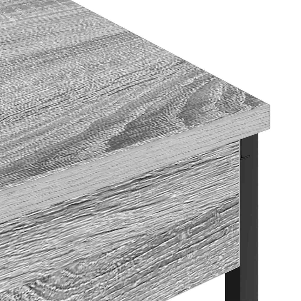 Nachttisch 2 pcs Graues Sonoma 41 x 31 x 51 cm Holzwerkstoff