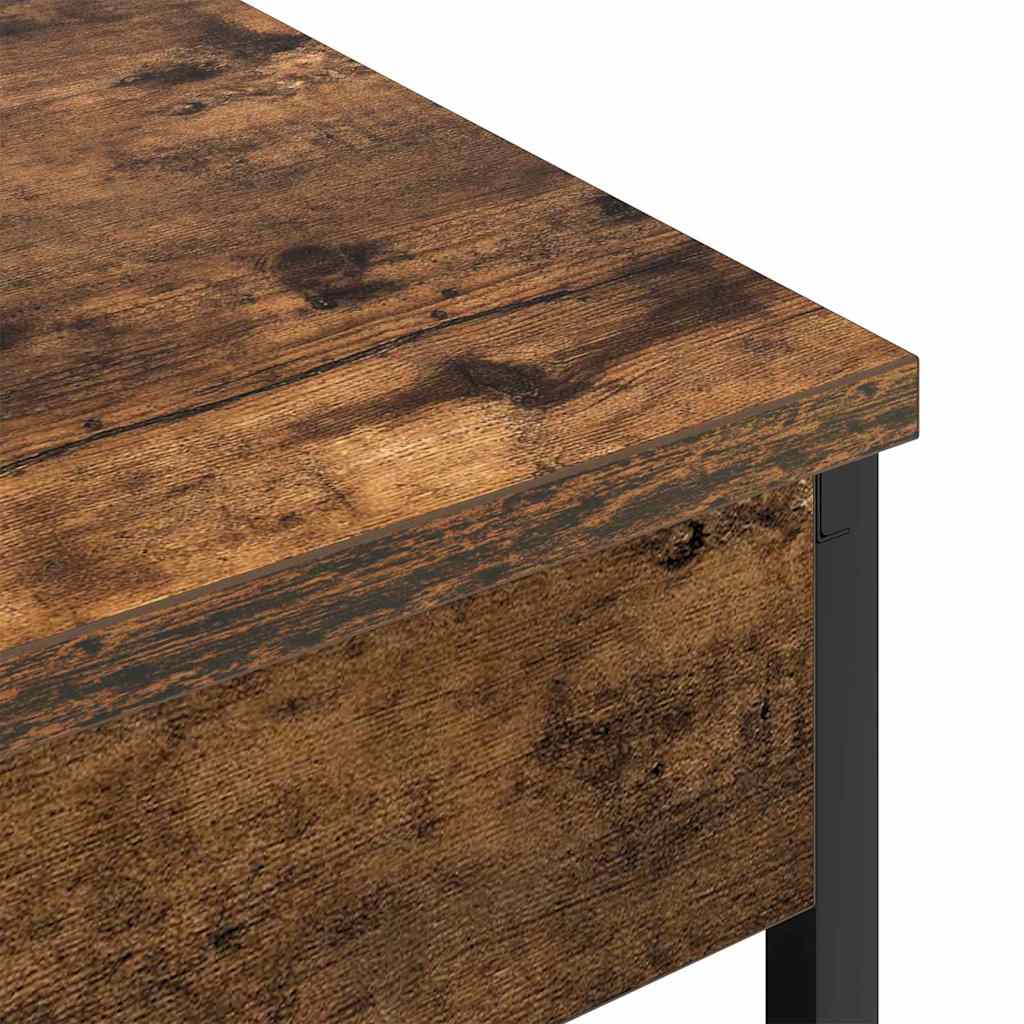 Nachttisch Geräucherte Eiche 41 x 31 x 76 cm Holzwerkstoff