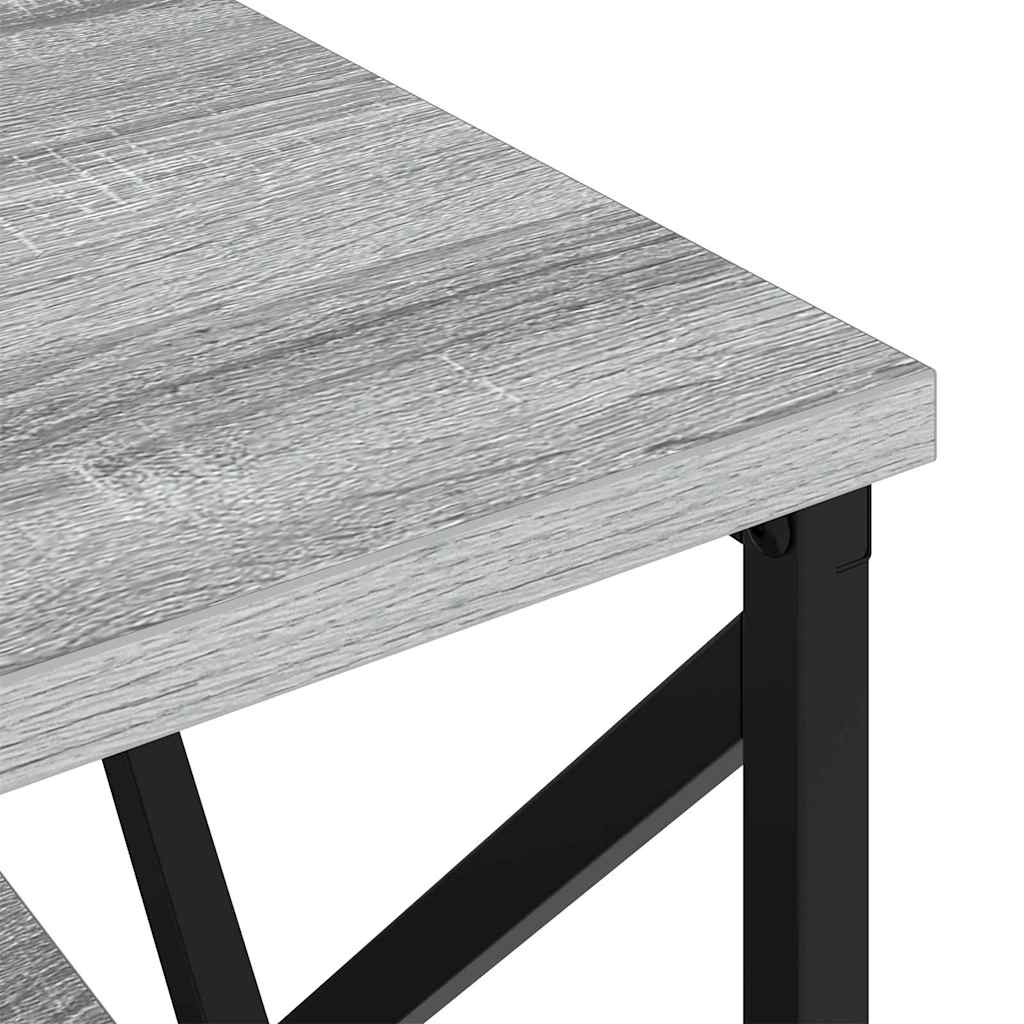 Nachttisch 2 pcs Graues Sonoma 41,5 x 40,5 x 55 cm