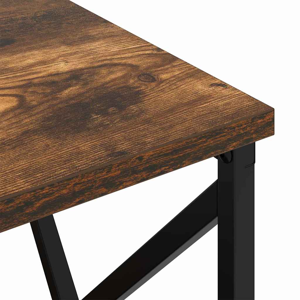 Nachttisch mit Speicher 2 pcs Geräucherte Eiche 40 x 31 x 60 cm