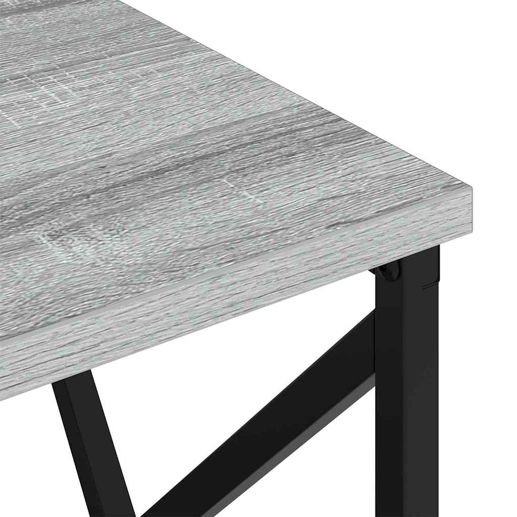 Nachttisch Graues Sonoma 40 x 31 x 60 cm Holzwerkstoff