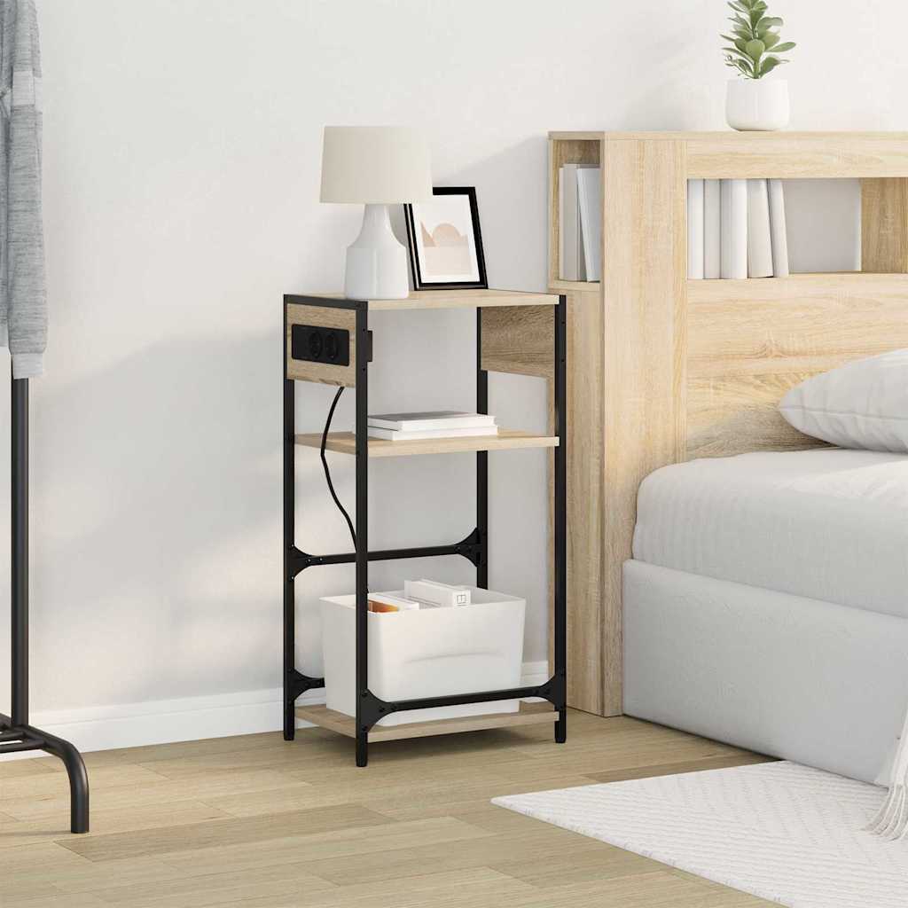 Nachttisch Sonoma-Eiche 40 x 27 x 76 cm Holzwerkstoff