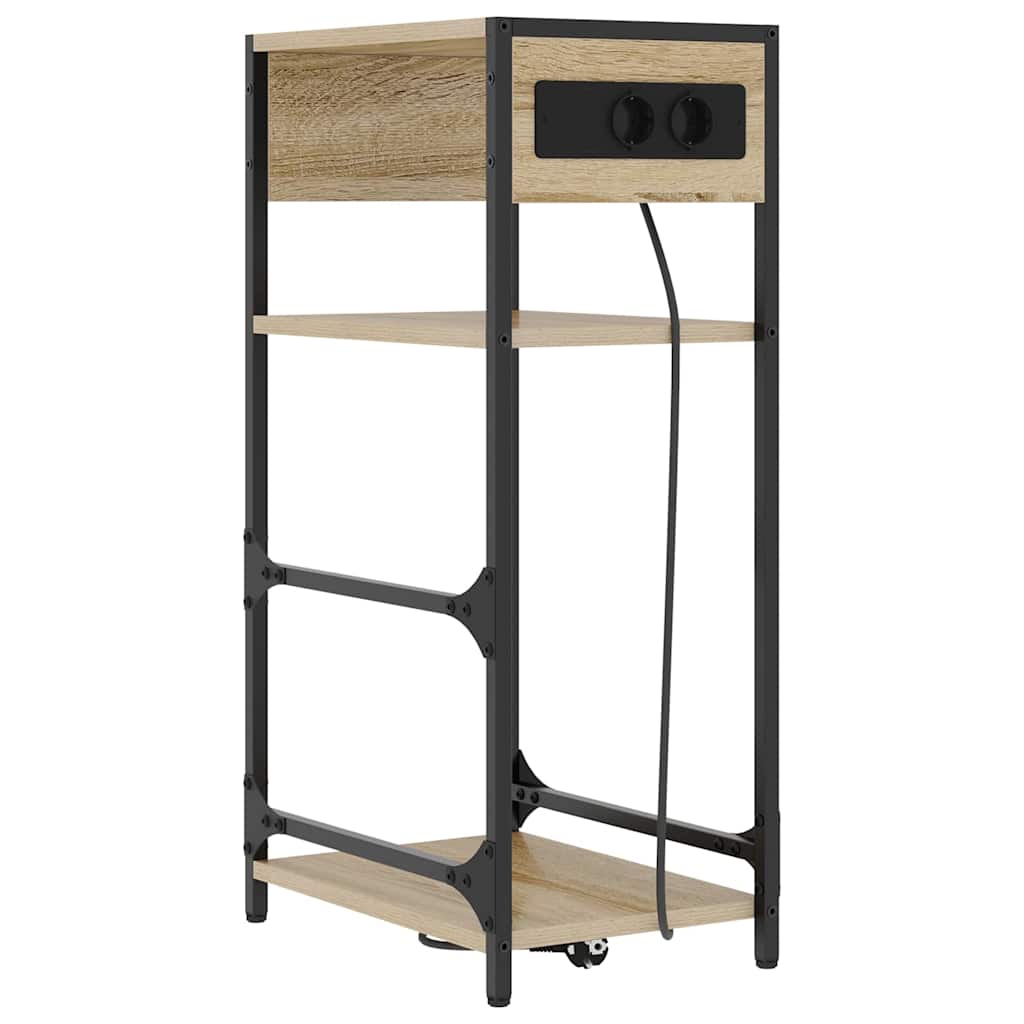 Nachttisch Sonoma-Eiche 40 x 27 x 76 cm Holzwerkstoff