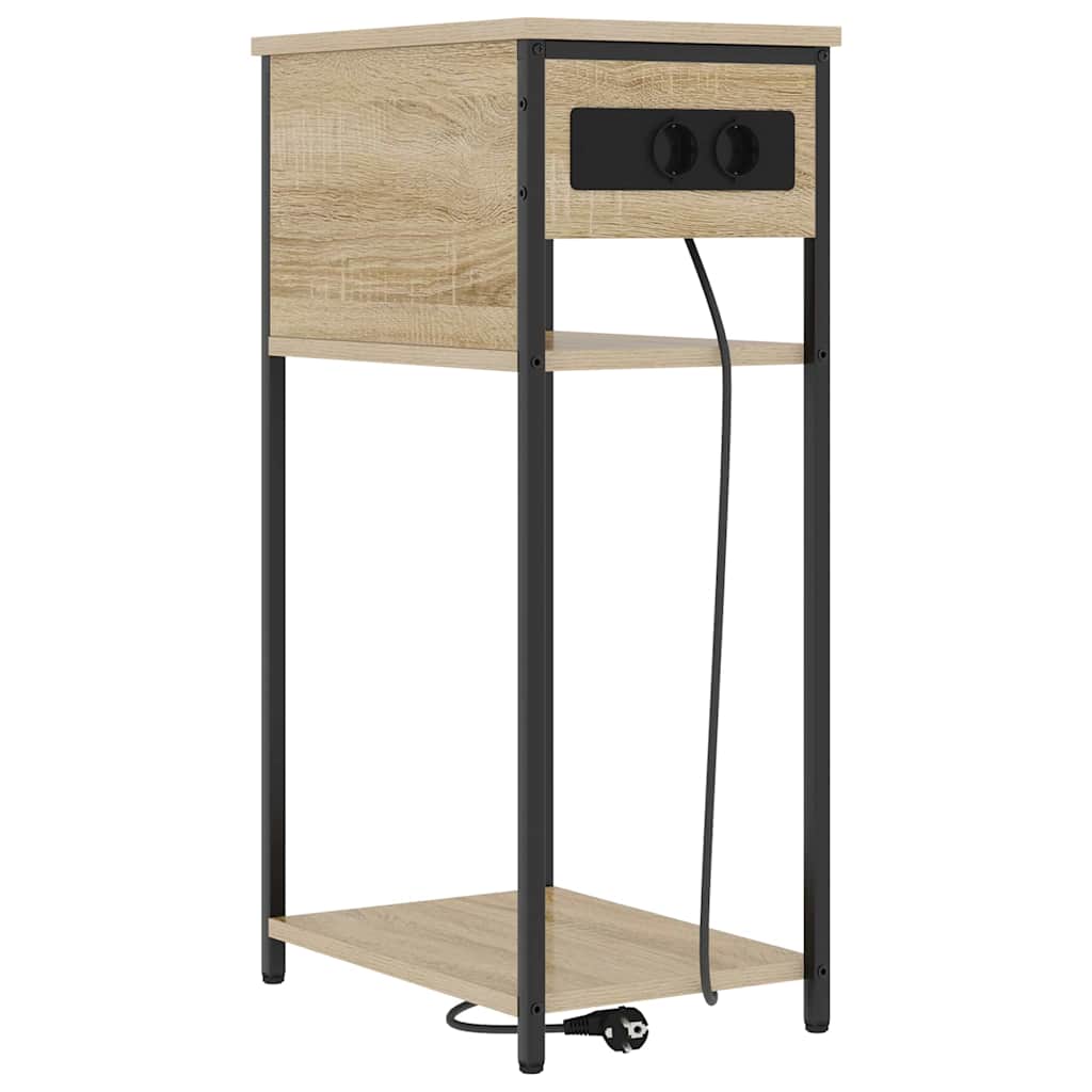 Nachttisch Sonoma-Eiche 41 x 28 x 76 cm Holzwerkstoff