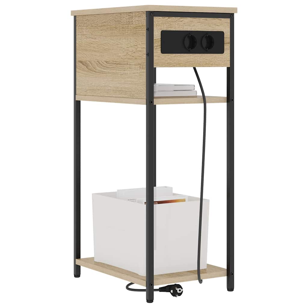 Nachttisch Sonoma-Eiche 41 x 28 x 76 cm Holzwerkstoff