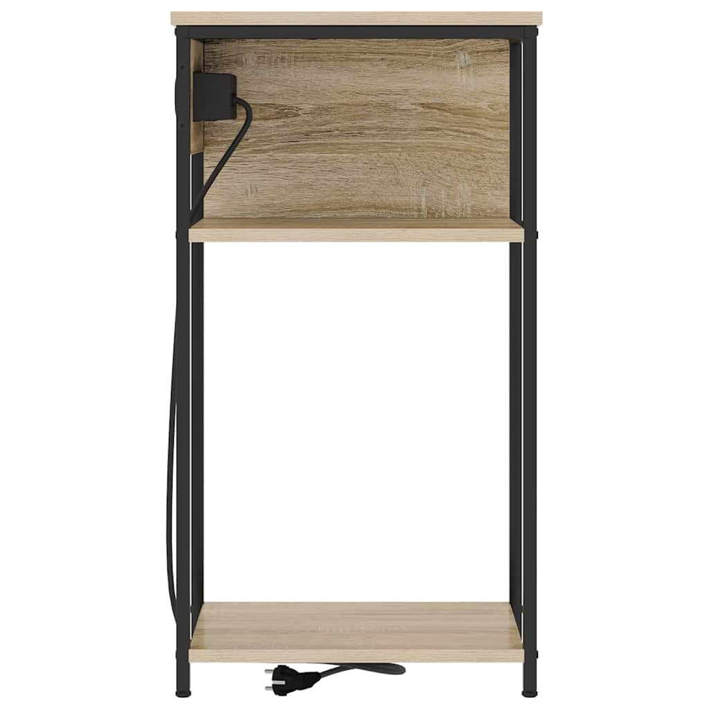 Nachttisch Sonoma-Eiche 41 x 28 x 76 cm Holzwerkstoff