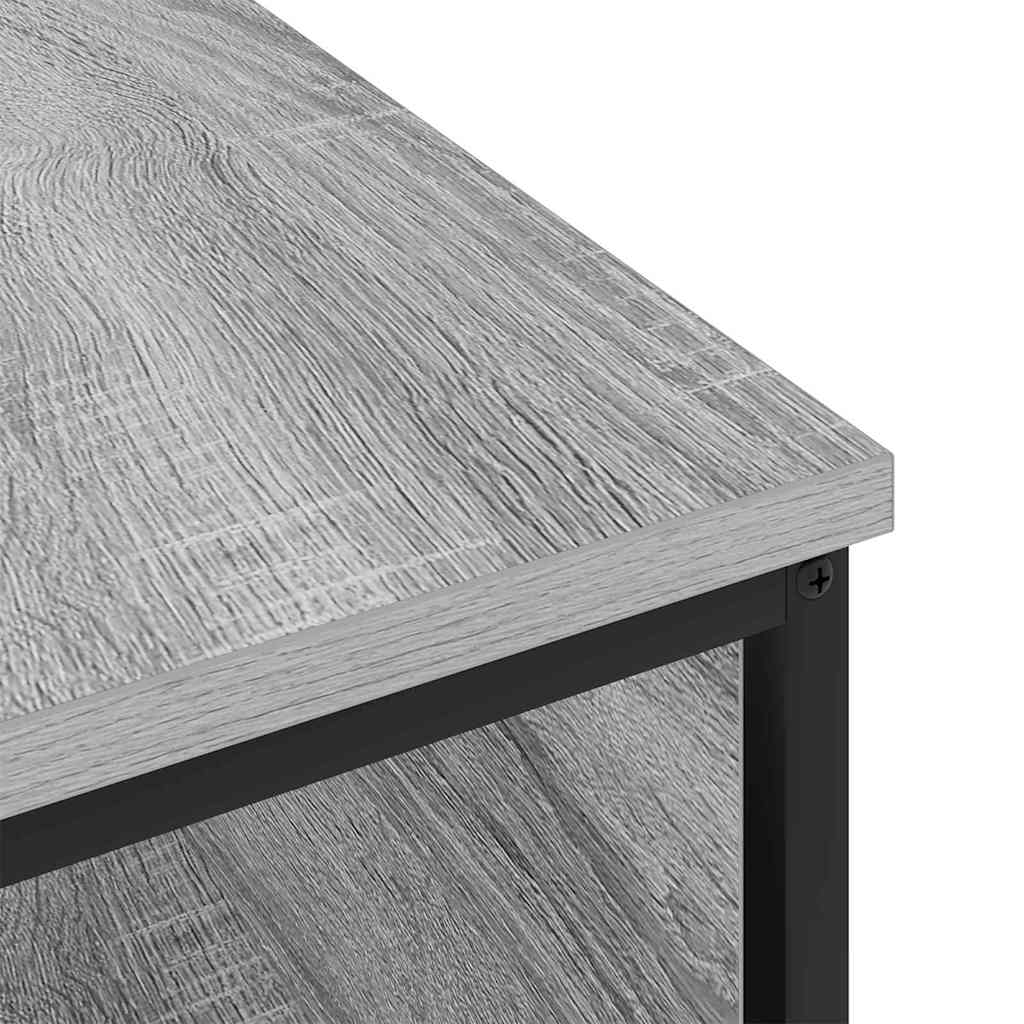 Nachttisch Graues Sonoma 41 x 28 x 76 cm Holzwerkstoff