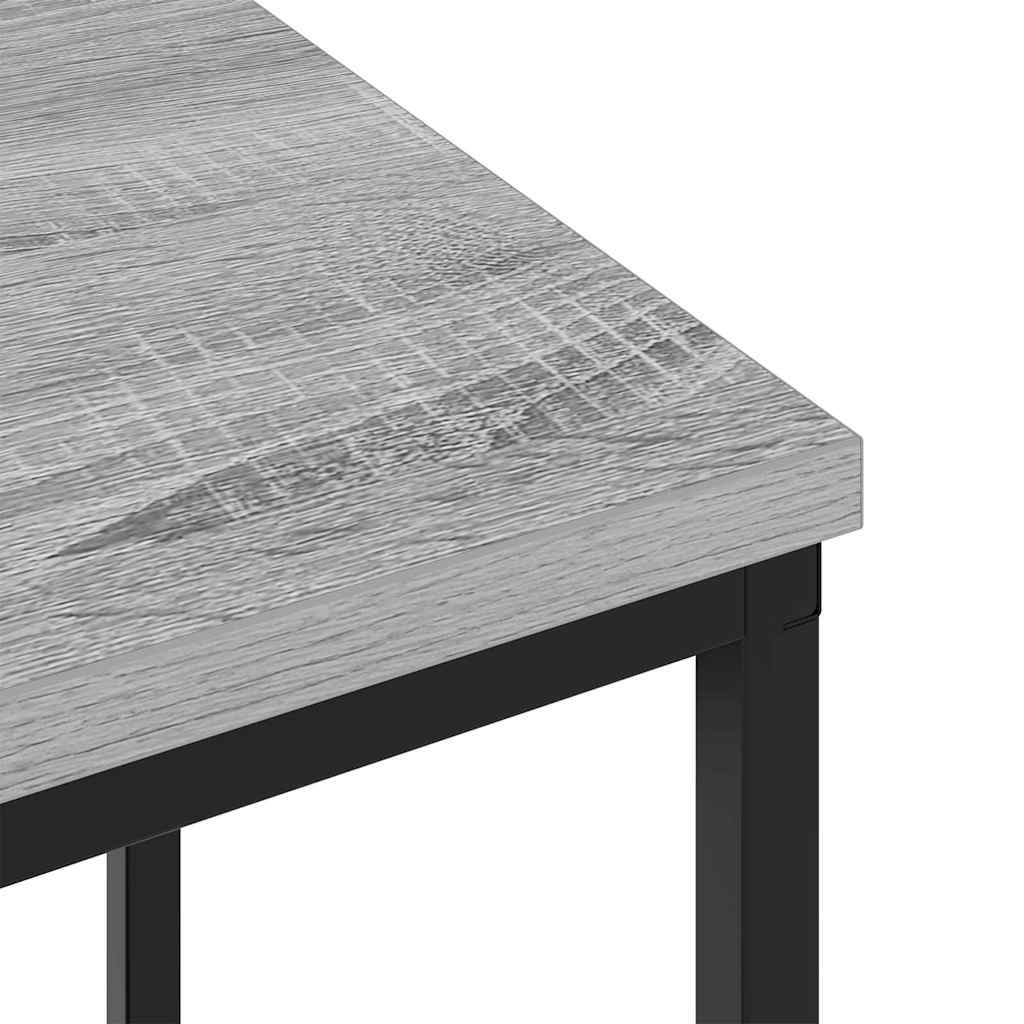 Nachttisch Graues Sonoma 38 x 30 x 48 cm Holzwerkstoff