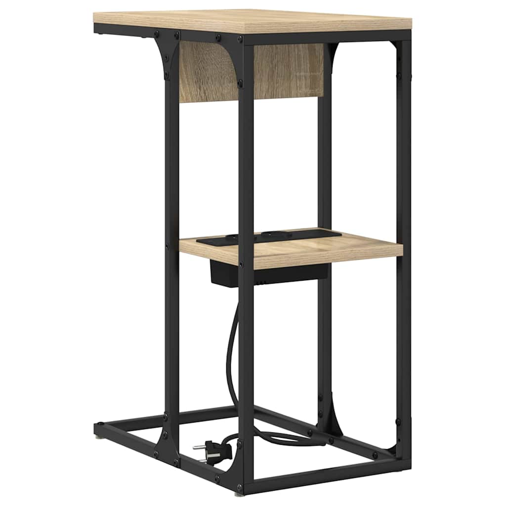Nachttisch Sonoma-Eiche 41,5 x 26 x 60,5 cm Holzwerkstoff