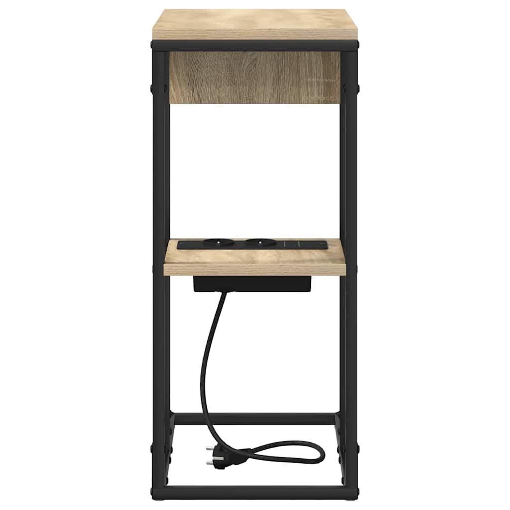Nachttisch Sonoma-Eiche 41,5 x 26 x 60,5 cm Holzwerkstoff