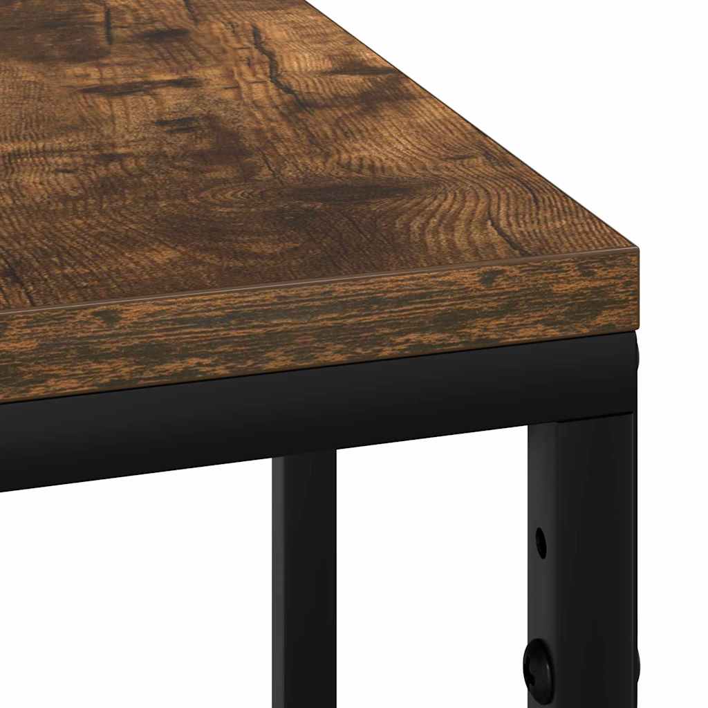 Nachttisch Geräucherte Eiche 41,5 x 26 x 60,5 cm Holzwerkstoff