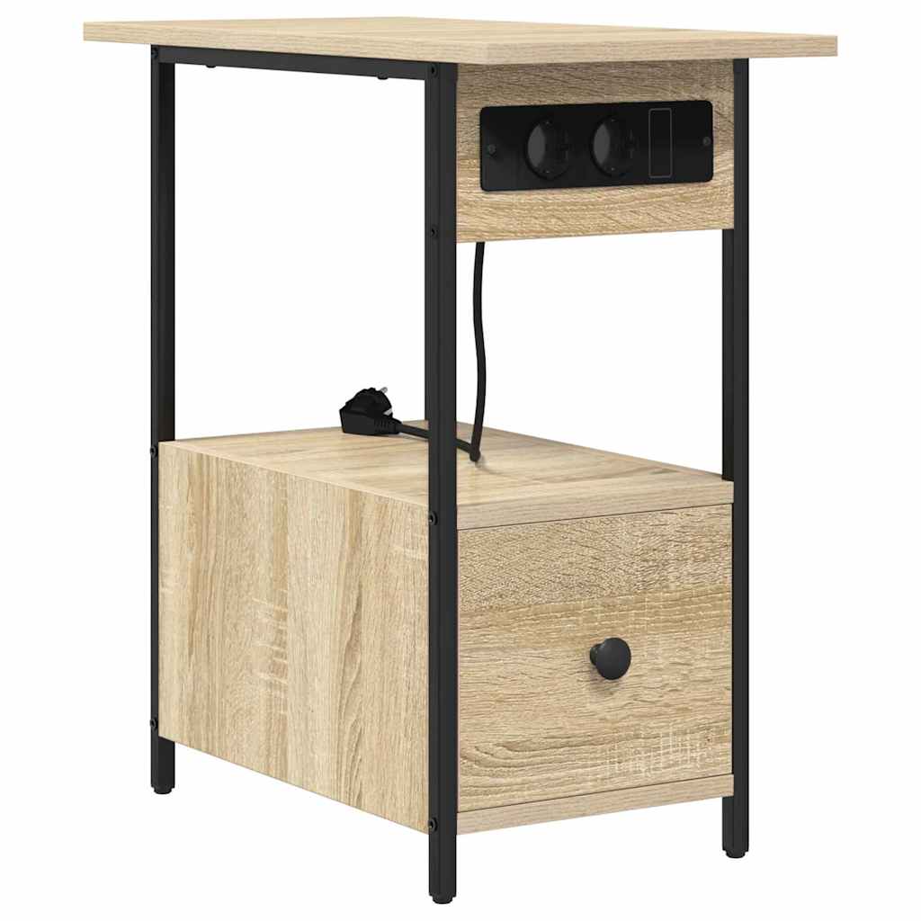 Nachttisch Sonoma-Eiche 60 x 30 x 61 cm Holzwerkstoff