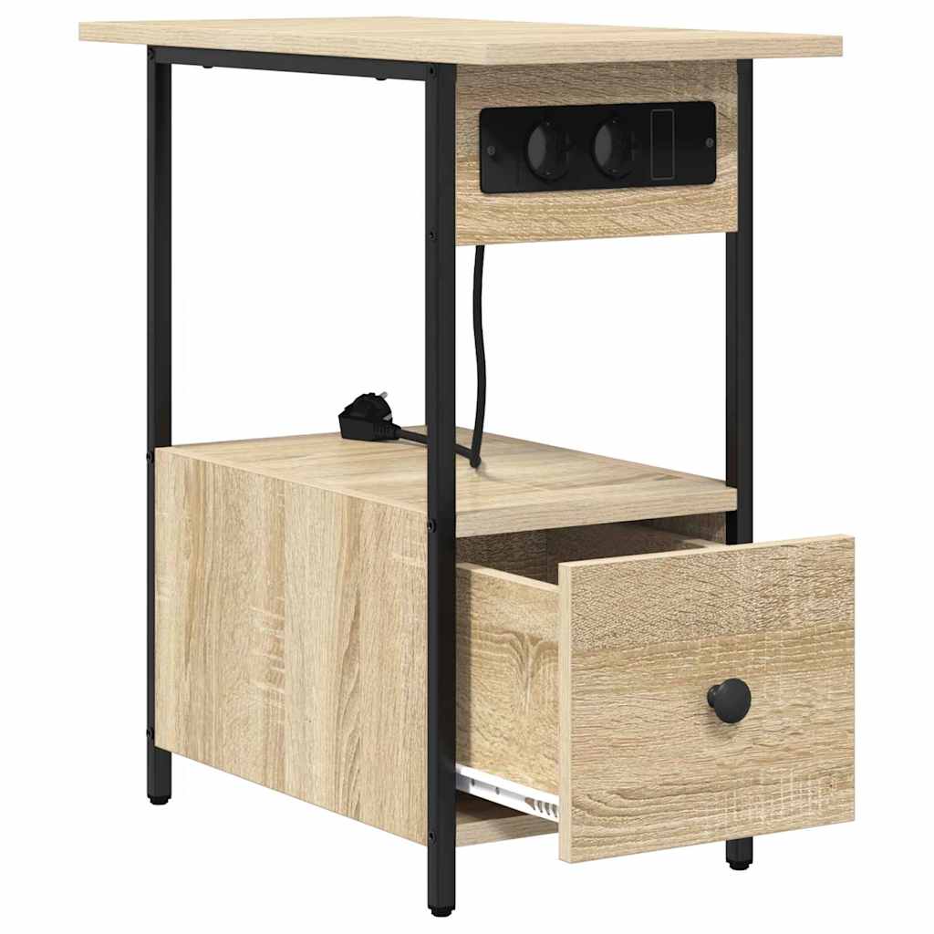 Nachttisch Sonoma-Eiche 60 x 30 x 61 cm Holzwerkstoff