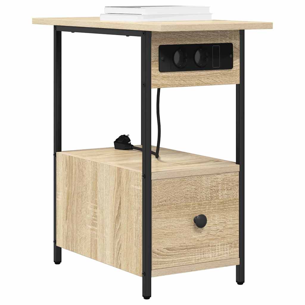 Nachttisch Sonoma-Eiche 60 x 30 x 61 cm Holzwerkstoff
