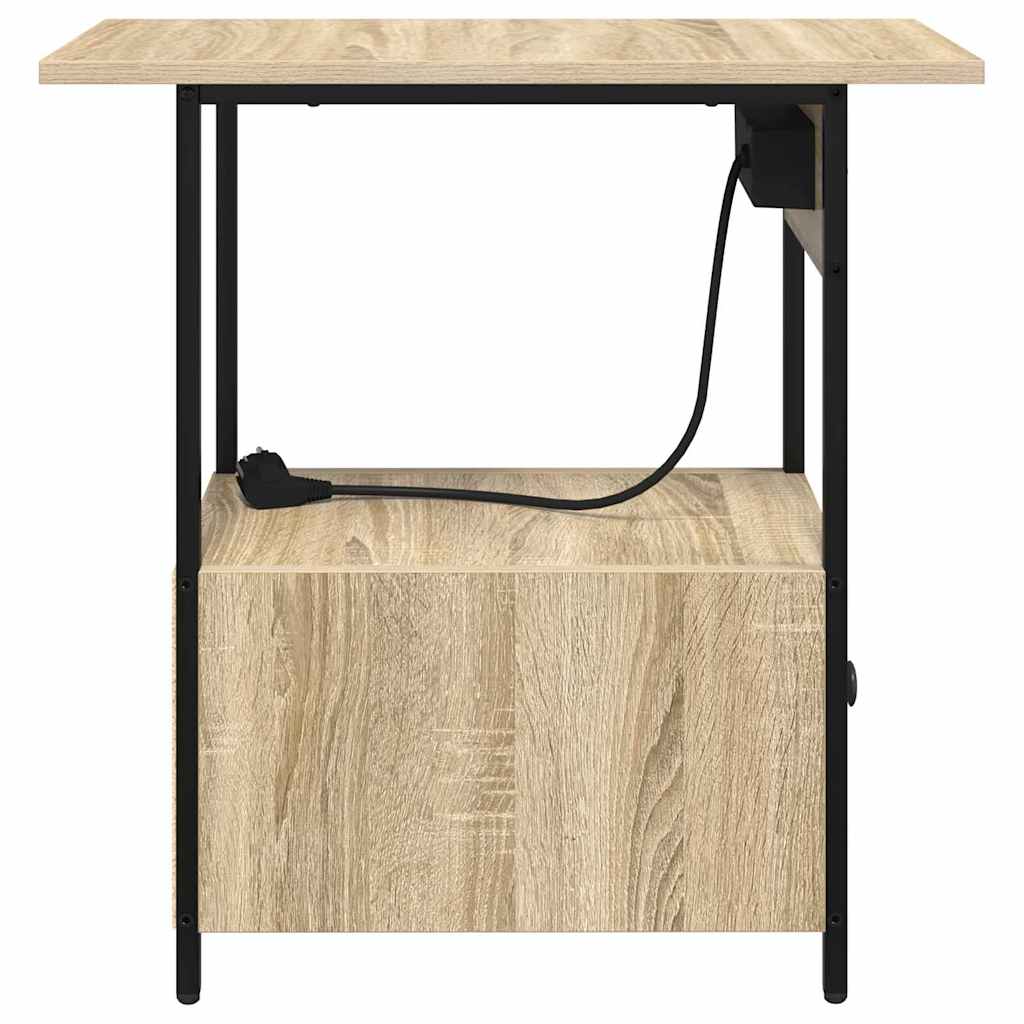 Nachttisch Sonoma-Eiche 60 x 30 x 61 cm Holzwerkstoff