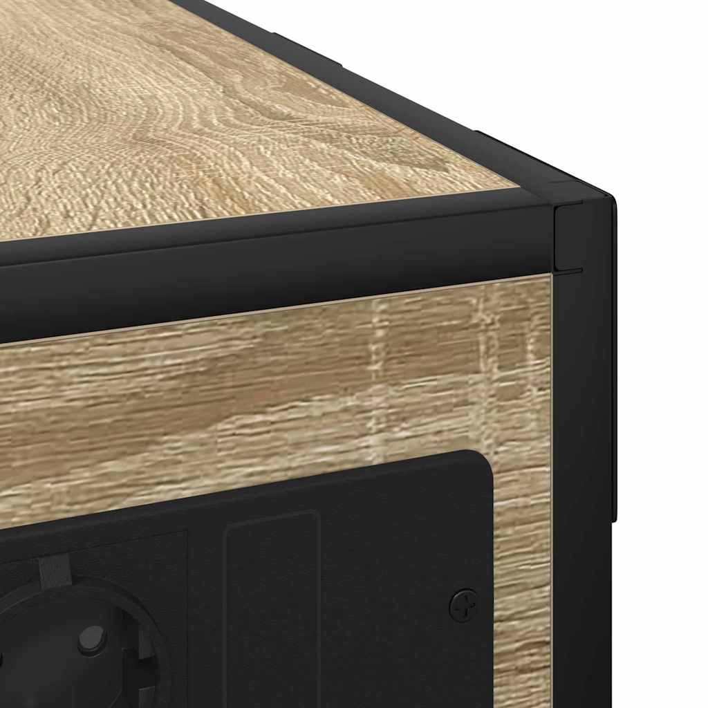 Nachttisch Sonoma-Eiche 41,5 x 26 x 60,5 cm Holzwerkstoff