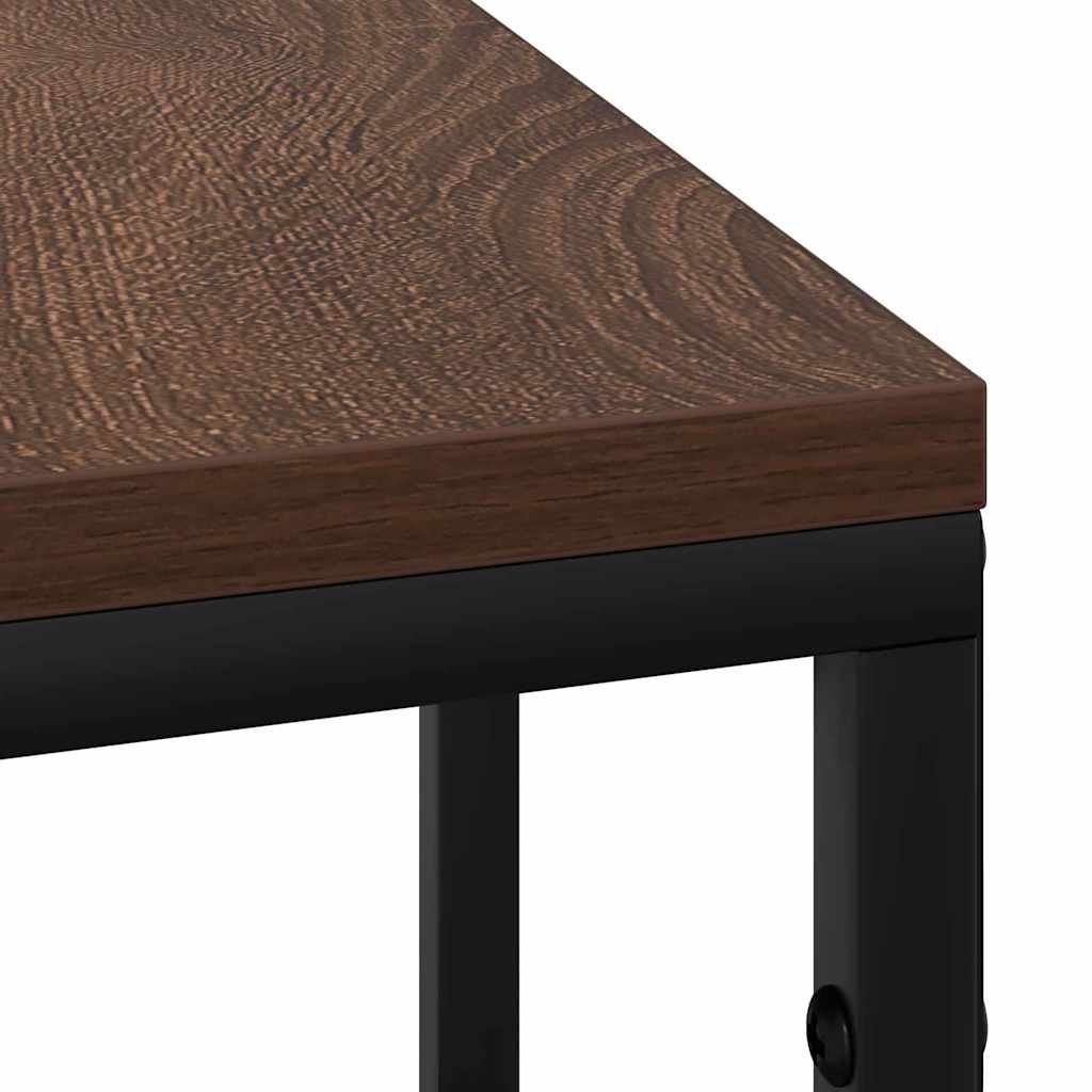 Nachttisch Braune Eiche 41,5 x 26 x 60,5 cm Holzwerkstoff